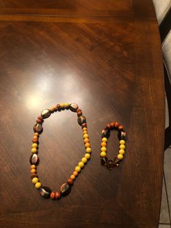 Beads necklace & Bracelet