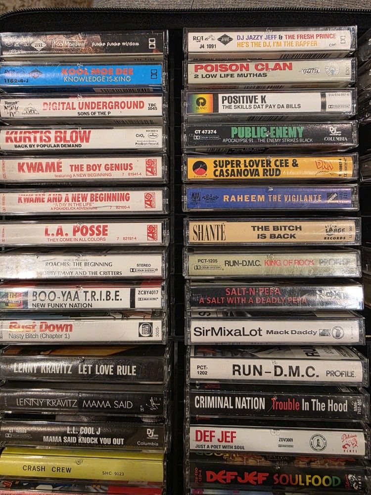 Hip Hop Casette Tapes
