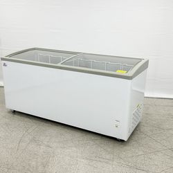 NSF 72 inches 17 cu ft Chest Glass door Freezer SD651S