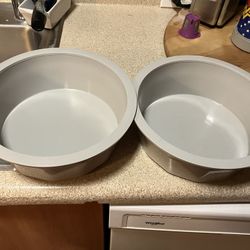 Like NEW  LG / XLG  Dog Bowls