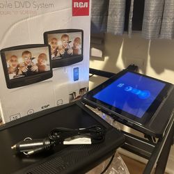 Mobile DVD System Dual 10” Screens 
