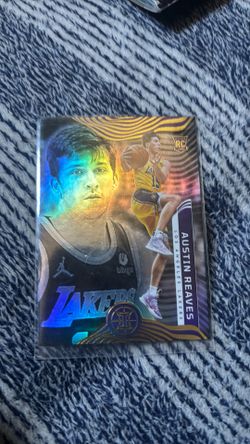 Austin reaves nba hoops card
