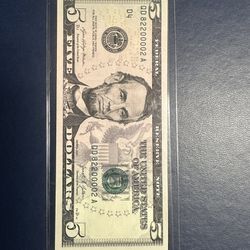$5 Bill