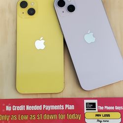 Apple iPhone 14 5G - $1 DOWN TODAY, NO CREDIT NEEDED