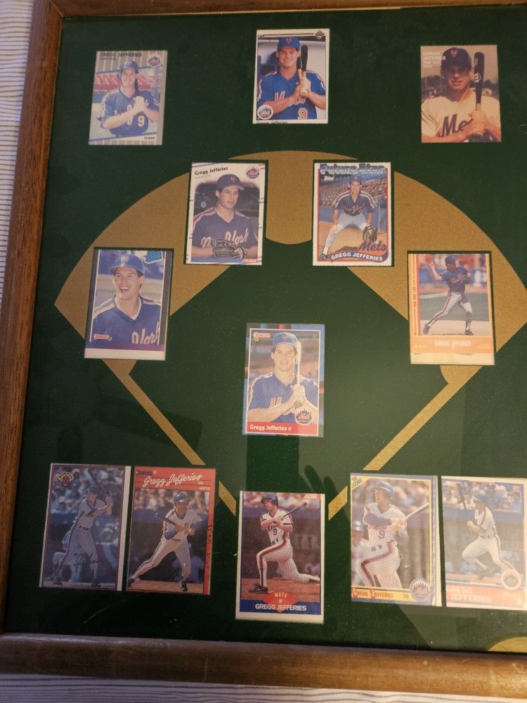 Gregg Jefferies Baseball Card Collection
