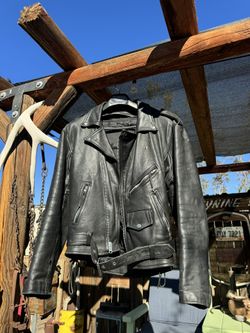 First Genuine Leather Vintage 42 Men’s Leather Jacket 