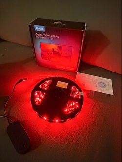 Govee LED TV Backlight, RGBIC Smart LED Light Strip for 70-80 Inch TVs, Bluetooth & Wi-Fi Control, Works with Alexa & Google Assistant, Sync