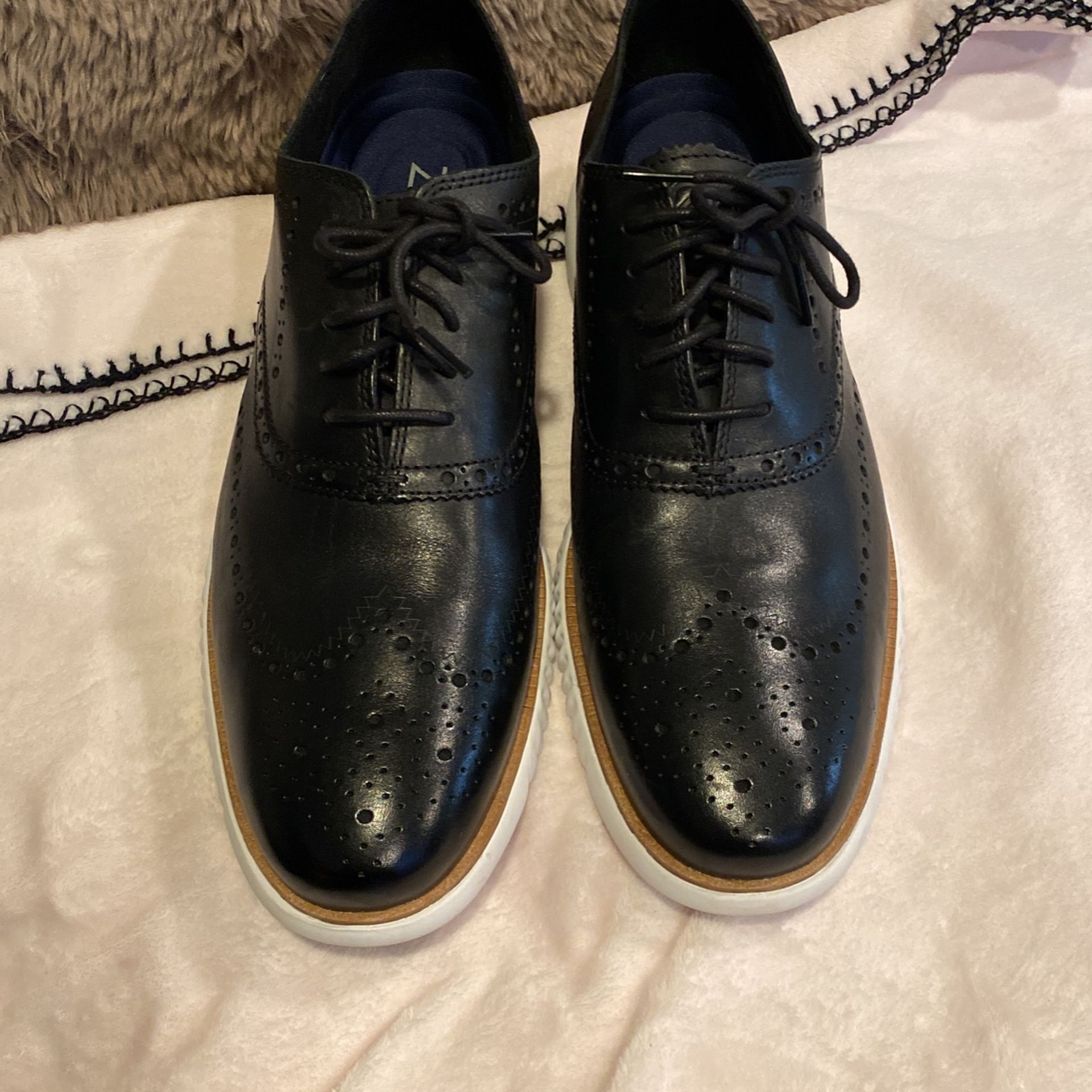 New Mens Coke Haan Zerogrand Blk Oxford Size 13M