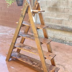 Rust Wooden A Frame Sheft
