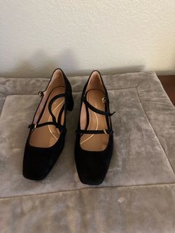 Cole Hahn Suede Black Shoes