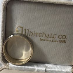 18 K Gold Ring 950 Platinum Frederick Goldman