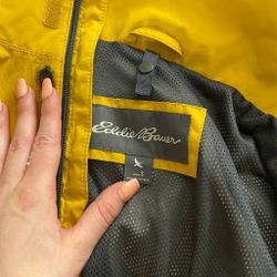 Eddie bauer rain jacket L 