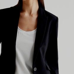 Express Black Career Blazer