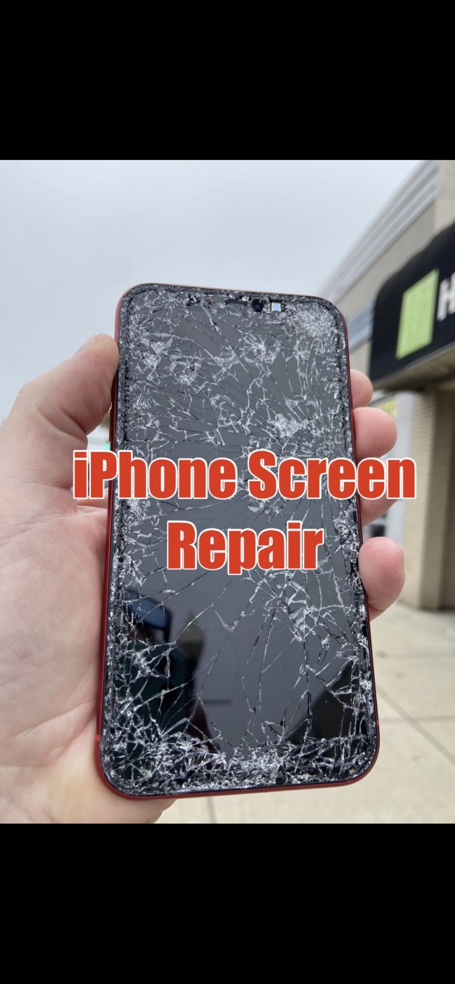 iPhone screen replacements