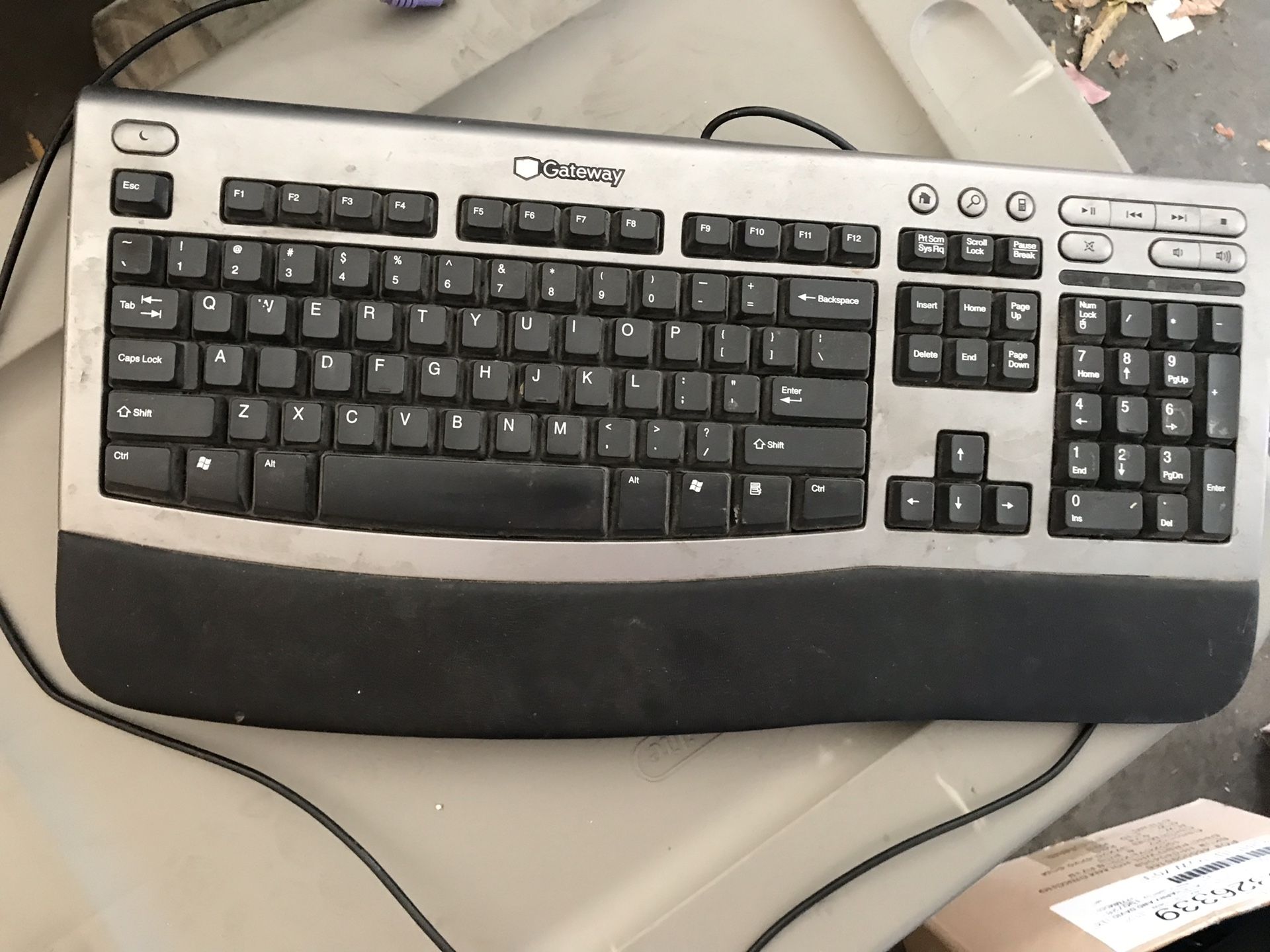 Gateway keyboard