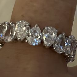 Lab Created Diamonds Eternity Band Wedding Ring Size 8