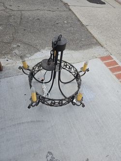 Vintage Spanish Revival Chandelier