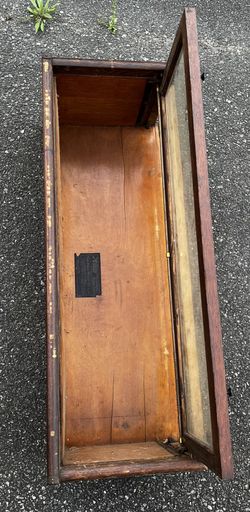 Antique Macey Oak Barrister Bookcase 34.5” x 11.5” x 7.5”