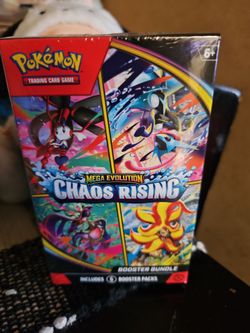 Mega evolution chaos rising booster bundle