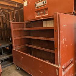 Huge Industrial Job Box Toolbox Upgraded With Casters 
