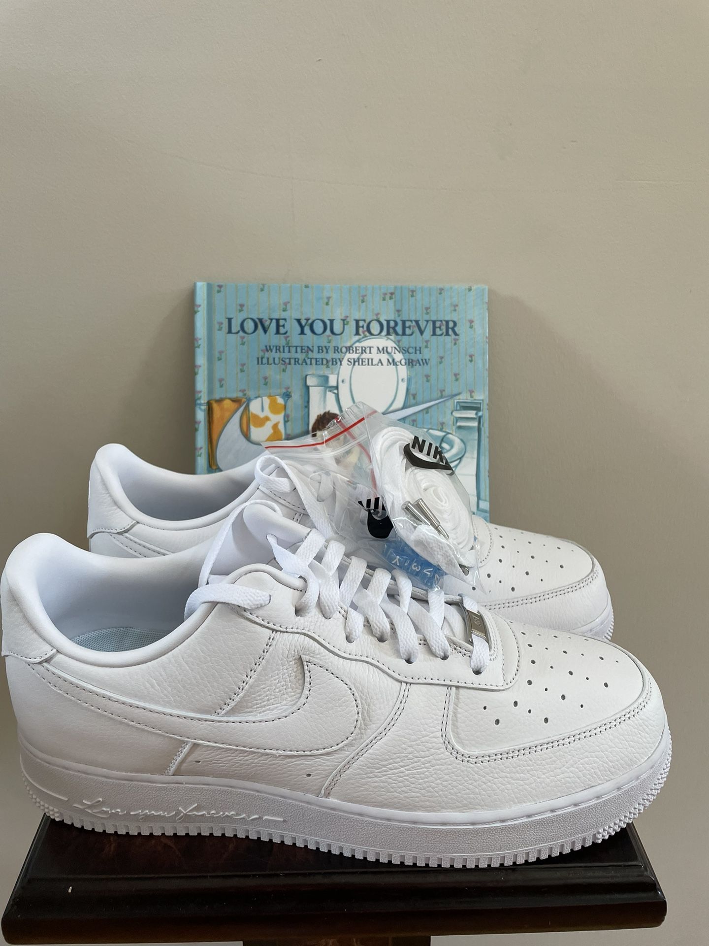 NOCTA x Air Force 1 Low 'Certified Lover Boy' With Love You Forever Book (Size- 12)