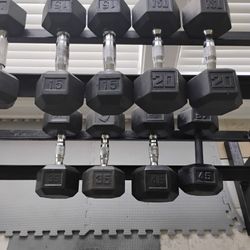 250 Ibs Dumbbell With Rack 