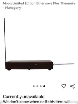 Moog Limited Edition Etherwave Plus Theremin - Mahogany