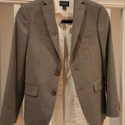 Boy's Ralph Lauren suit, pants, and white shirt size 10-12 