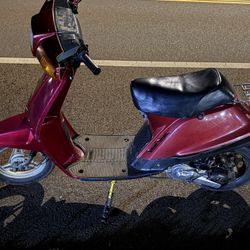 Supped Up 2 Stroke Razz Moped 