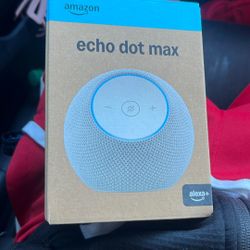 Echo Dot Max With USB Charging Stand