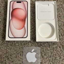 EMPTY BOX IPHONE 15 PLUS 128 GB 