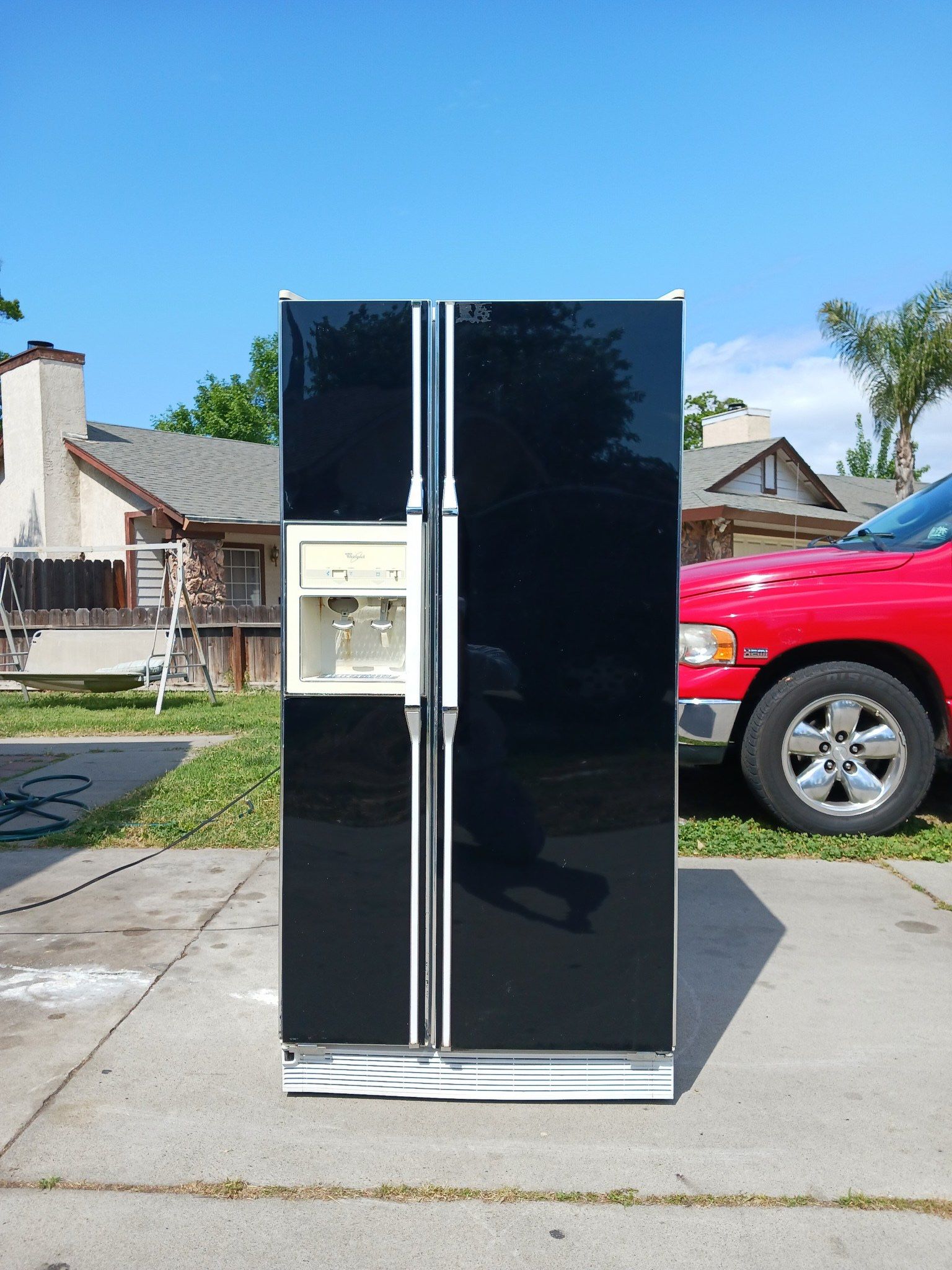 Nice Whirlpool Side By Side With Water And Ice Maker