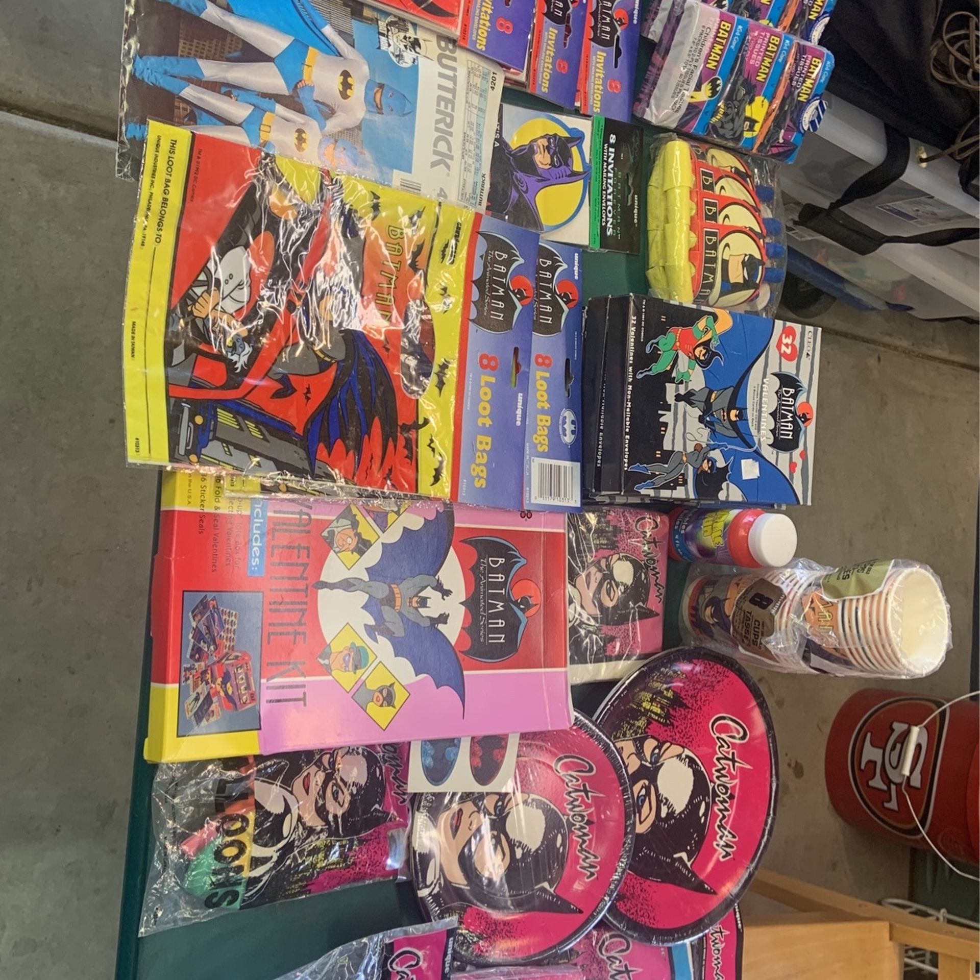 Batman & Catwoman Party Favors & Valentine’s