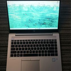 HP EliteBook Pro Grade Laptop Intel Quad Core CPU 8GB Ram 128GB SSD Webcam 1080P FHD LCD USB C Thunderbolt Port Wi-Fi/Bluetooth Windows 11 Pro