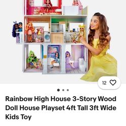Rainbow High Doll House