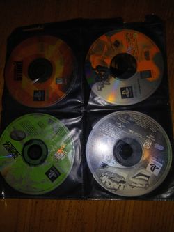 Playstation 1 games scratch