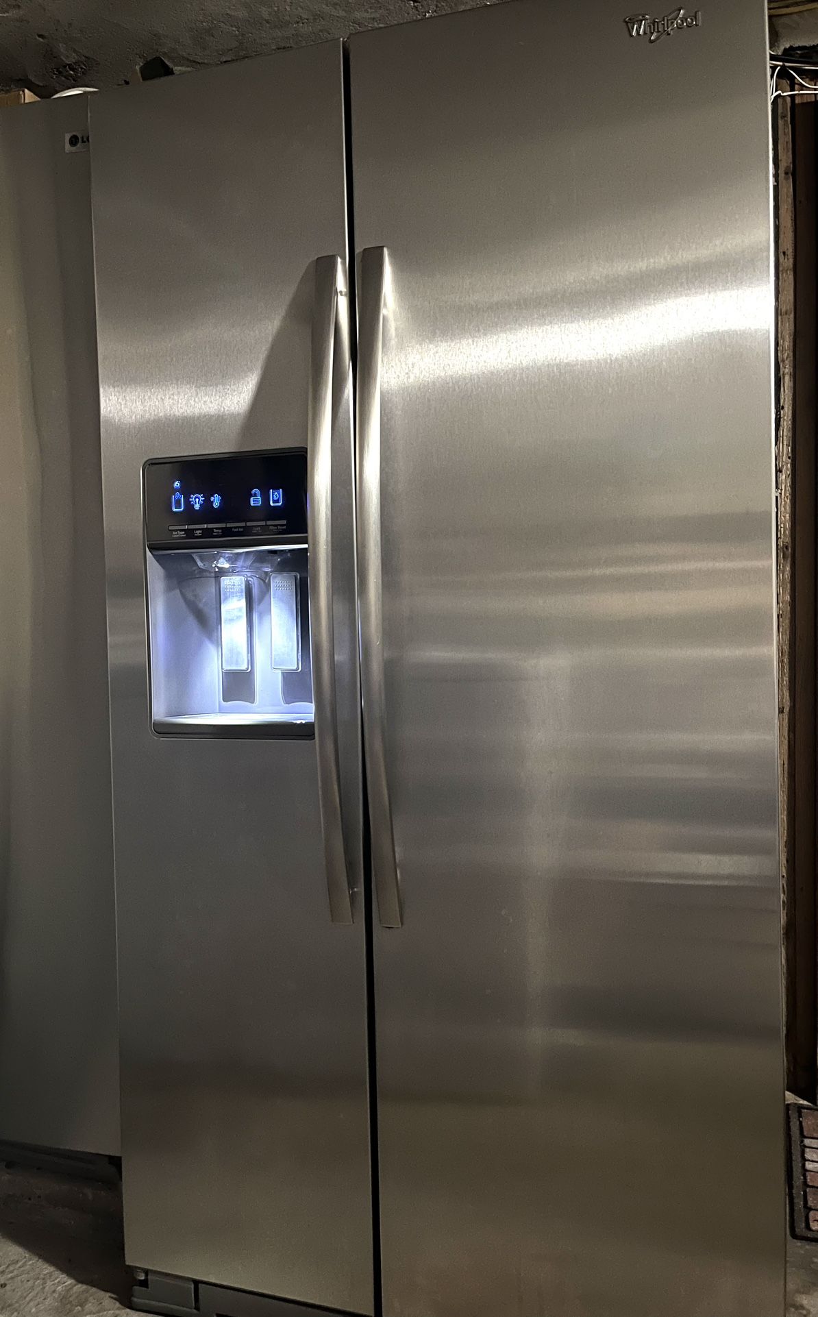 Whirlpool Side by Side Refrigerator