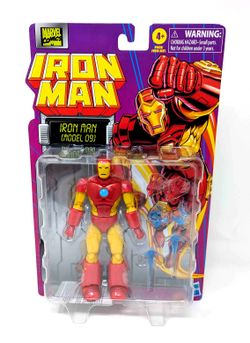 Marvel Legends Hasbro Retro Collection Iron Man (Model 09) Mint Complete