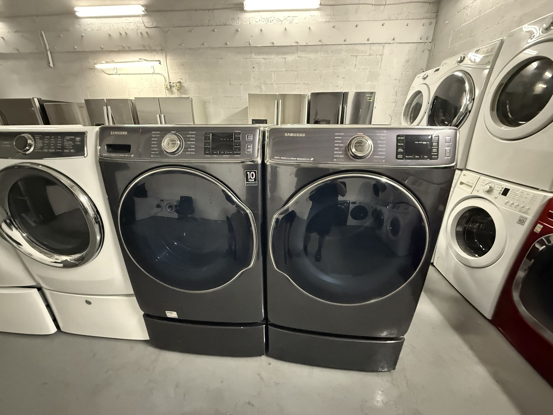 Samsung Washer And Dryer Set 30” ( Lavadora Y Secadora)
