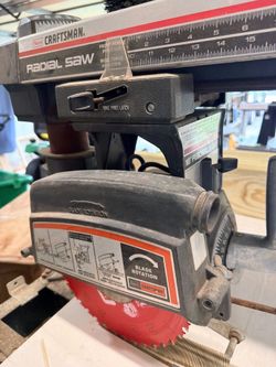 Craftsman 10” Radial Arm Saw – Model 113.197750