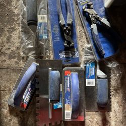 Tile Trowels and nippers 50 for all of them