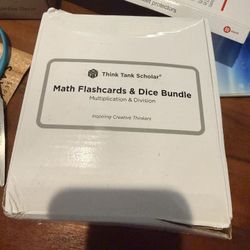 Division & Multiplication Flash Cards Set