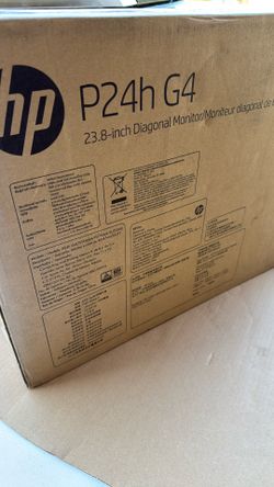 HP P24h G4 23.8-inch Monitor Black New 