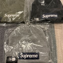 Supreme New Era Box Logo Beanie 
