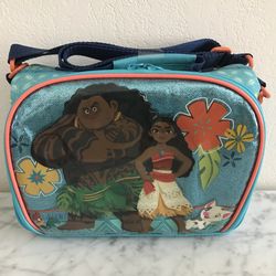 ^ DISNEY Store LUNCH BOX - MOANA - SCHOOL LUNCH TOTE - NWT