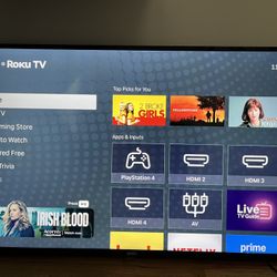 onn. Roku TV 50” Class 4K UHD (2160P) LED
