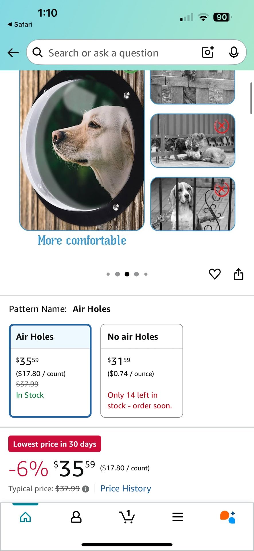 Dog Dome Peek 
