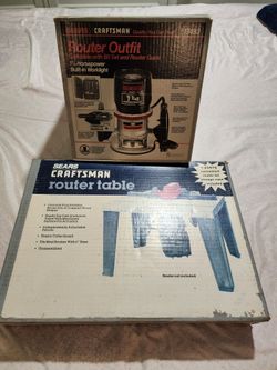 Vintage Sears Router & Table $100