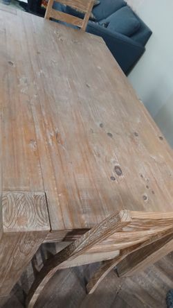 Rustic Reclaimed Wood Dining Table