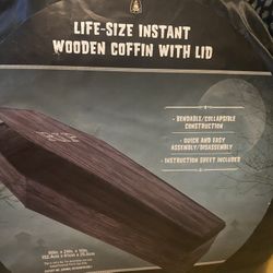 Halloween Pop Up Coffin